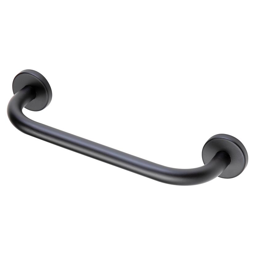 Straight 330mm Grab Rail - Matt Black