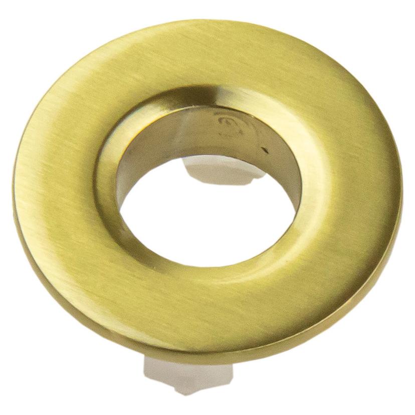 Basin Overflow Ring - Brushed Brass