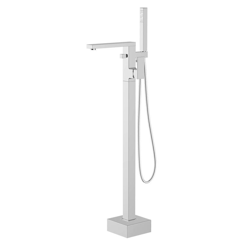 Secretariat Freestanding Bath Shower Mixer - Chrome