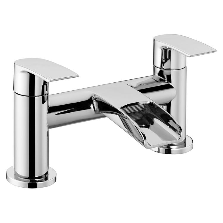 Denman Bath Filler - Chrome