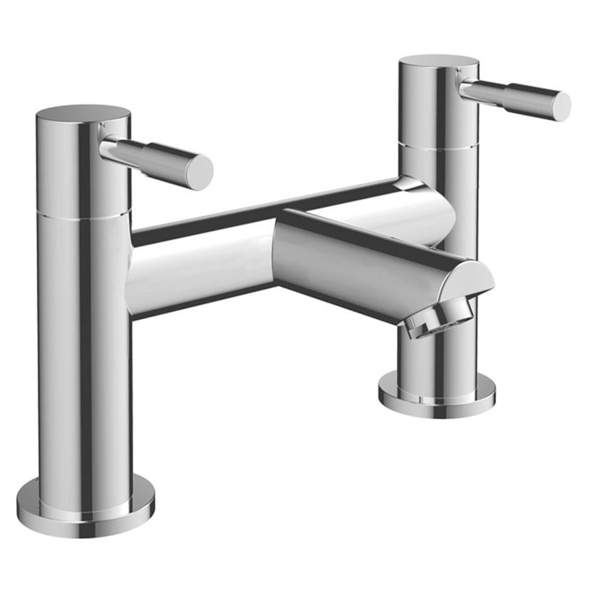 Ruffian Bath Filler - Chrome