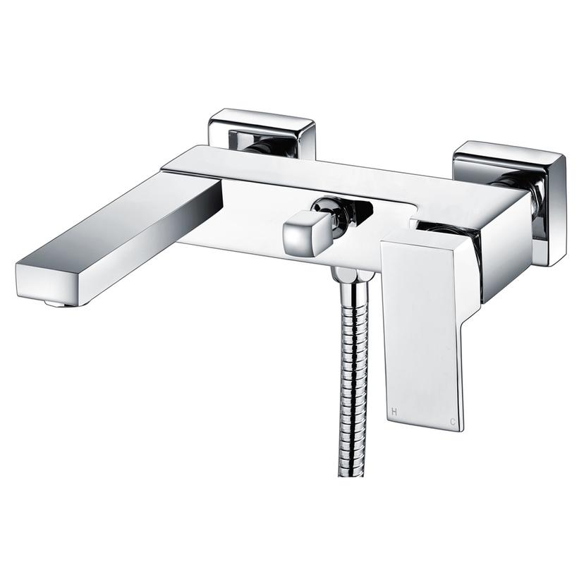 Secretariat Wall Mounted Shower Mixer & Shower Kit - Chrome