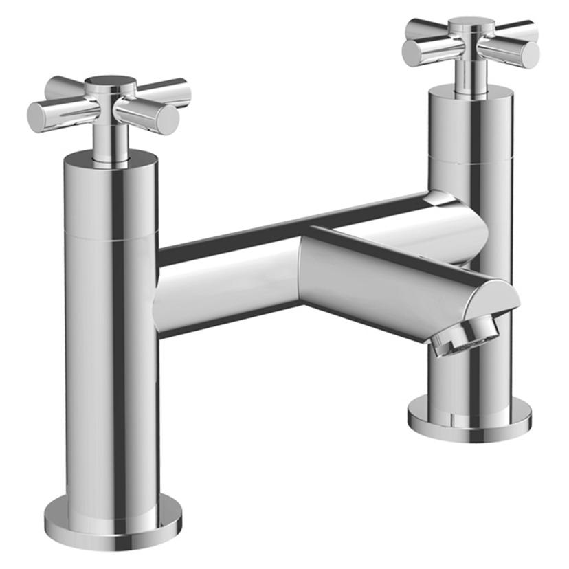 Mordred Bath Filler - Chrome