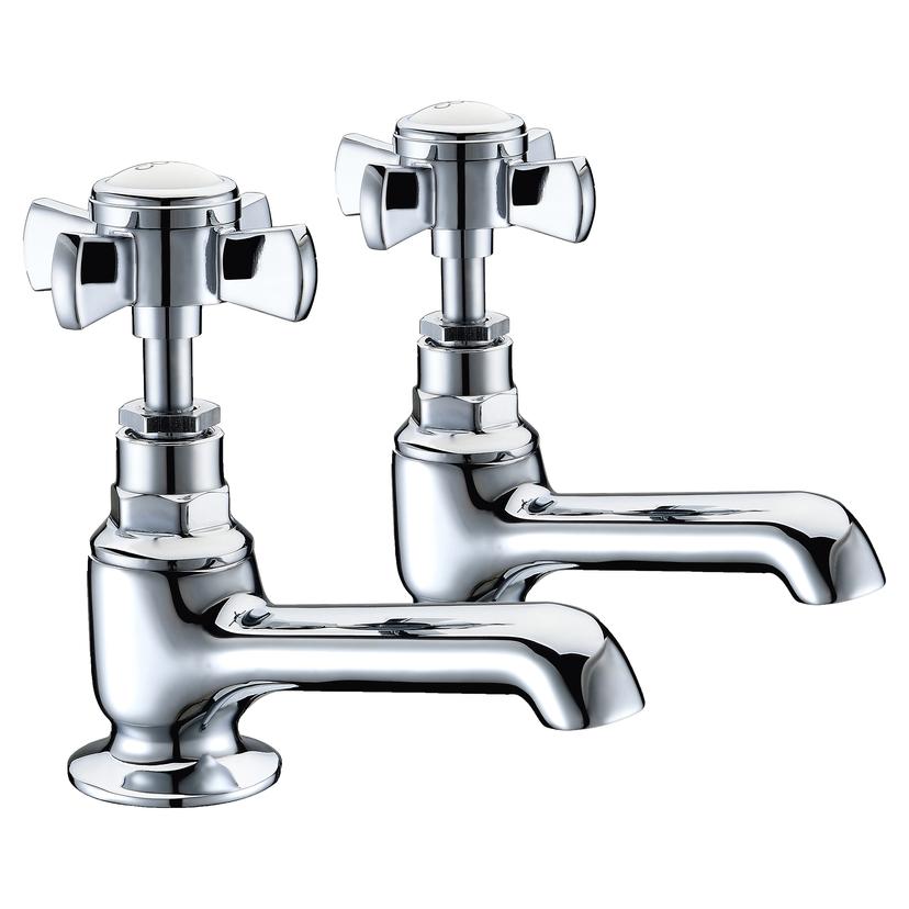 Shergar Bath Taps - Chrome