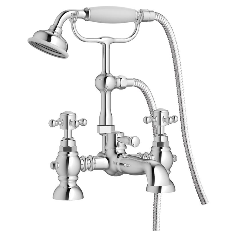 Justify Bath/Shower Mixer With Shower Kit - Chrome