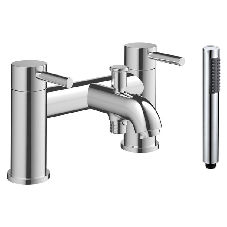 Winx Bath/Shower Mixer With Bracket - Chrome