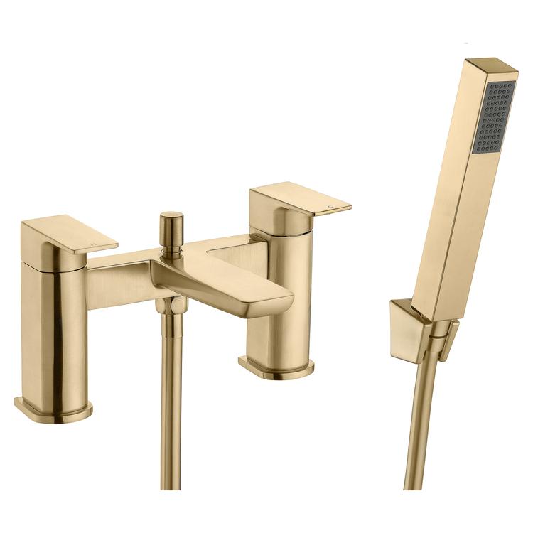 Marengo Bath Shower Mixer - Brushed Brass