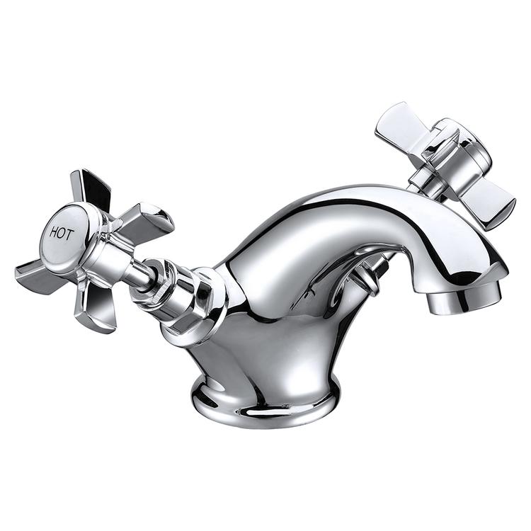 Shergar Basin Mixer with Click Clack Waste - Chrome