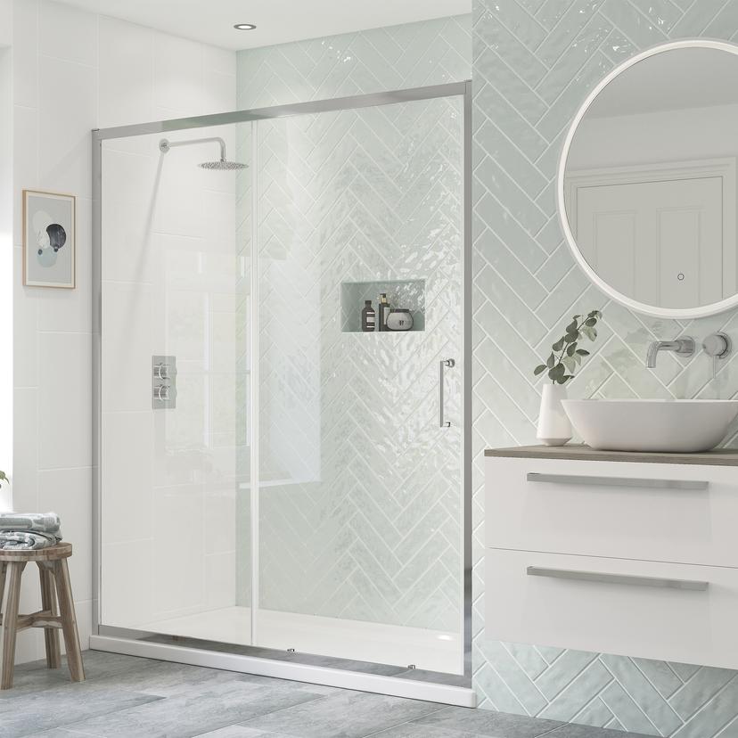 Ceri Framed Sliding Shower Doors