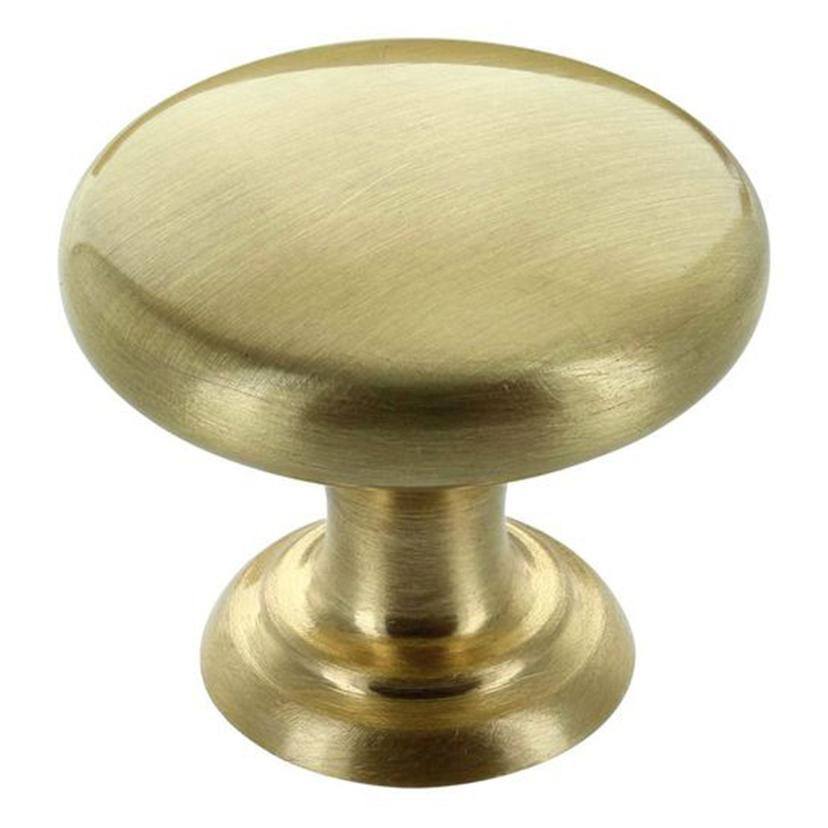 Brushed Brass Door Knob (Single)