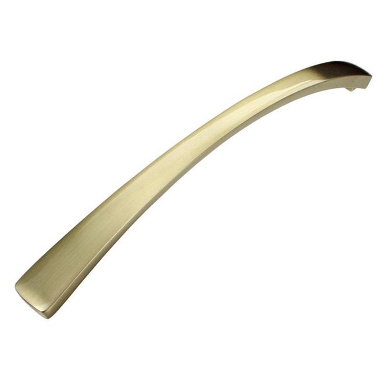 Brushed Brass Bow Handle (Single)