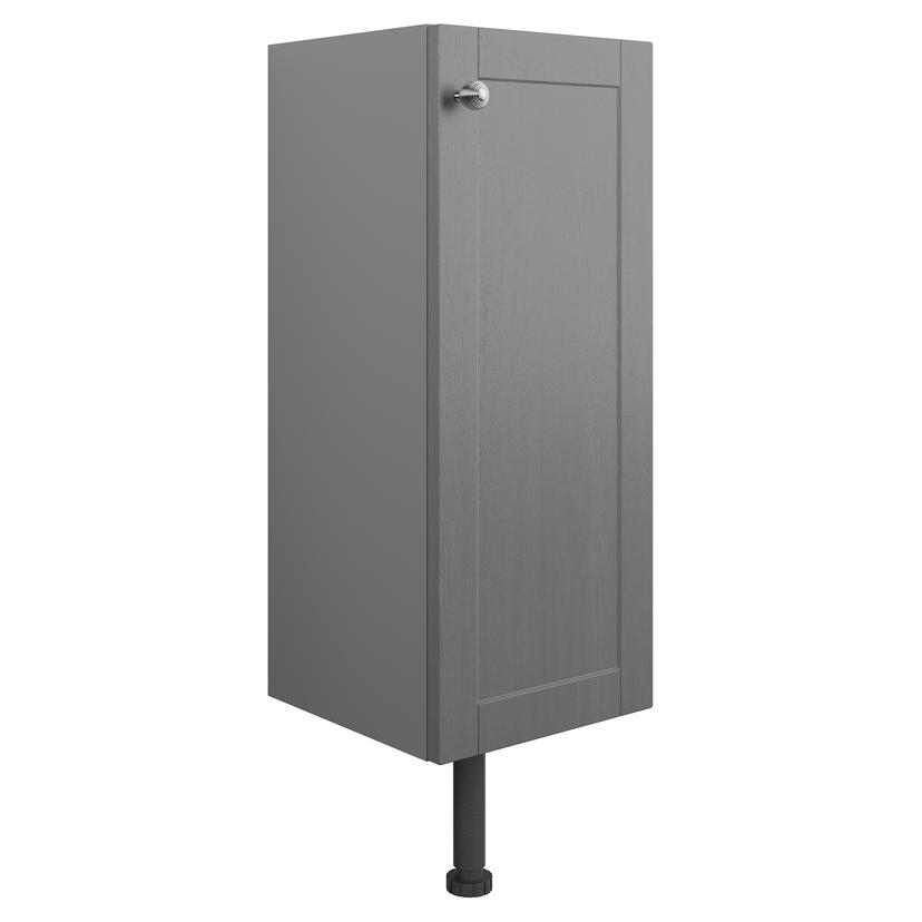 Kobe 300mm(w) 1 Door Base Unit - Grey Ash