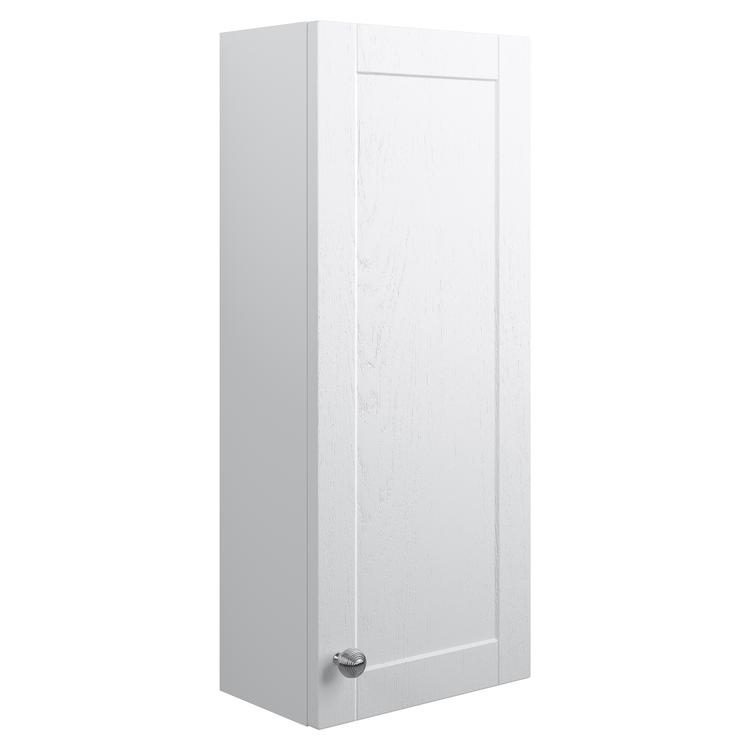 Kobe 300mm(w) 1 Door Wall Unit - Satin White Ash