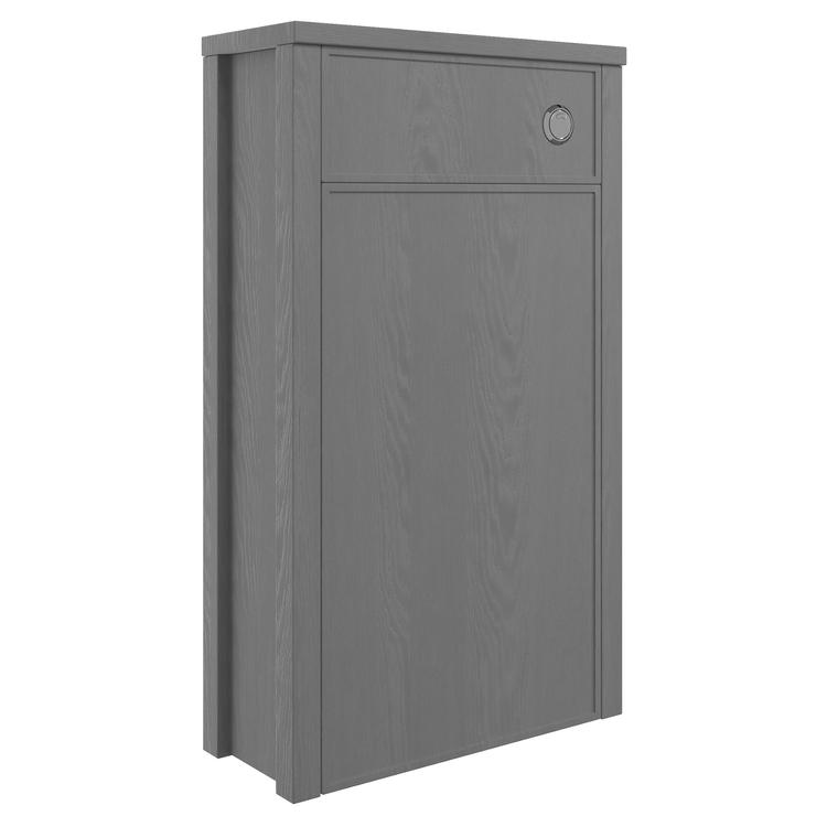 Sapporo 510mm(w) WC Toilet Unit - Grey Ash