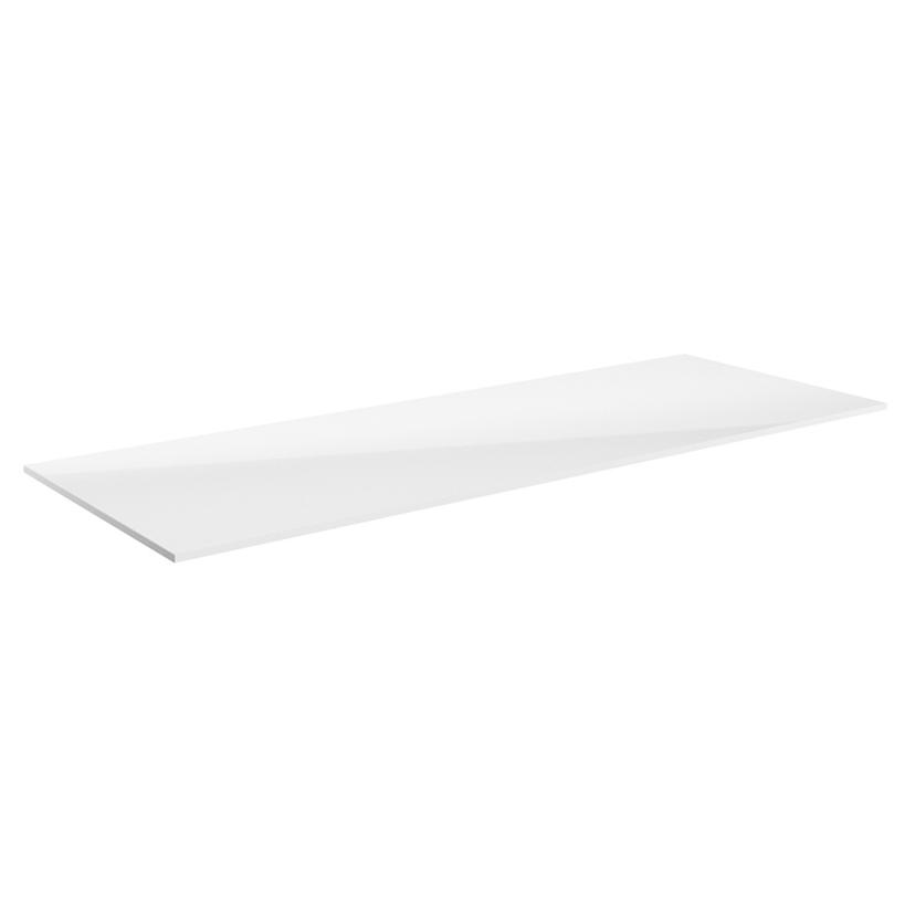 Nagano 815mm(w) Laminate Worktop - White Gloss