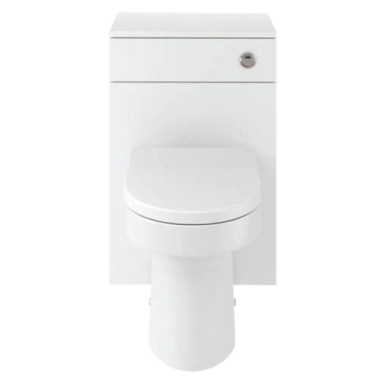 Kanazawa 500mm (W) x 769mm (H) x 820mm (D) Laurus WC Unit Pack - White Gloss