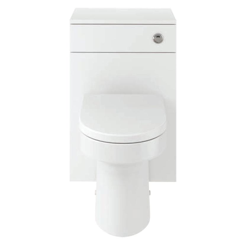 Kanazawa 500mm (W) x 769mm (H) x 820mm (D) Laurus WC Unit Pack - White Gloss