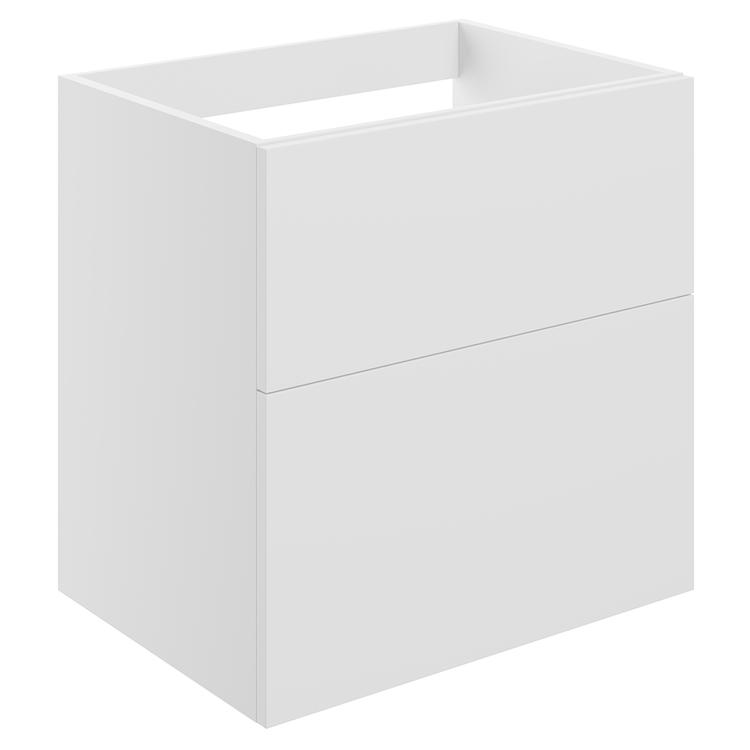 Yamagata 590mm(w) 2 Drawer Wall Unit (No Top) - Matt White