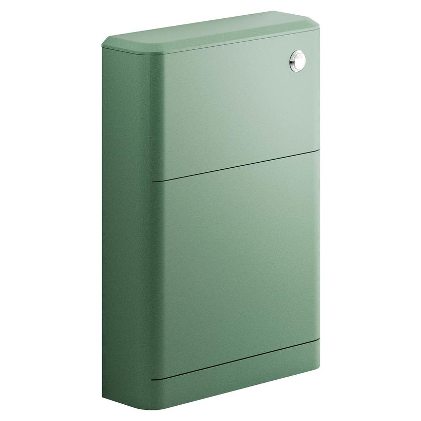 Kyoto 550mm(w) Floor Standing WC Toilet Unit - Matt Sage Green