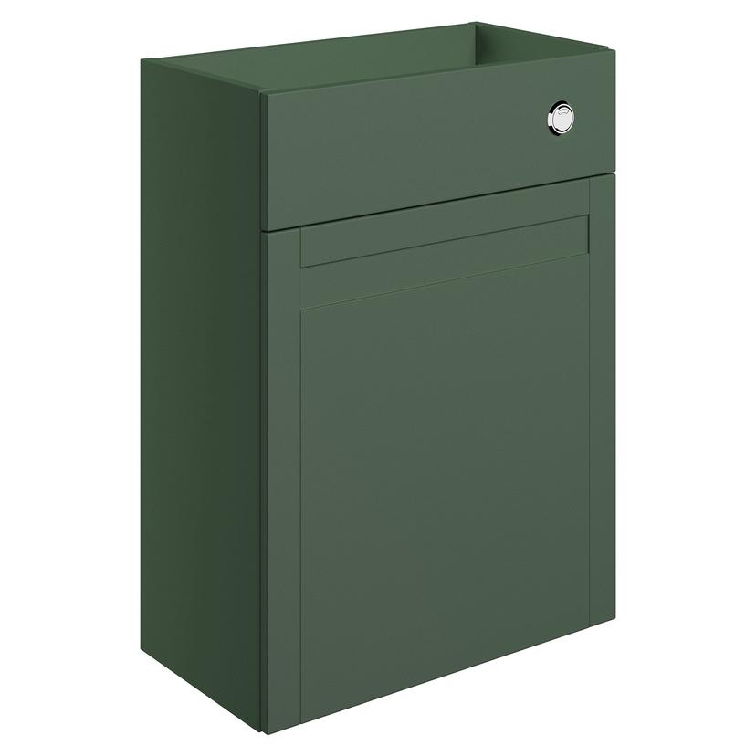 Kobe 500mm(w) WC Toilet Unit - Matt Sage Green