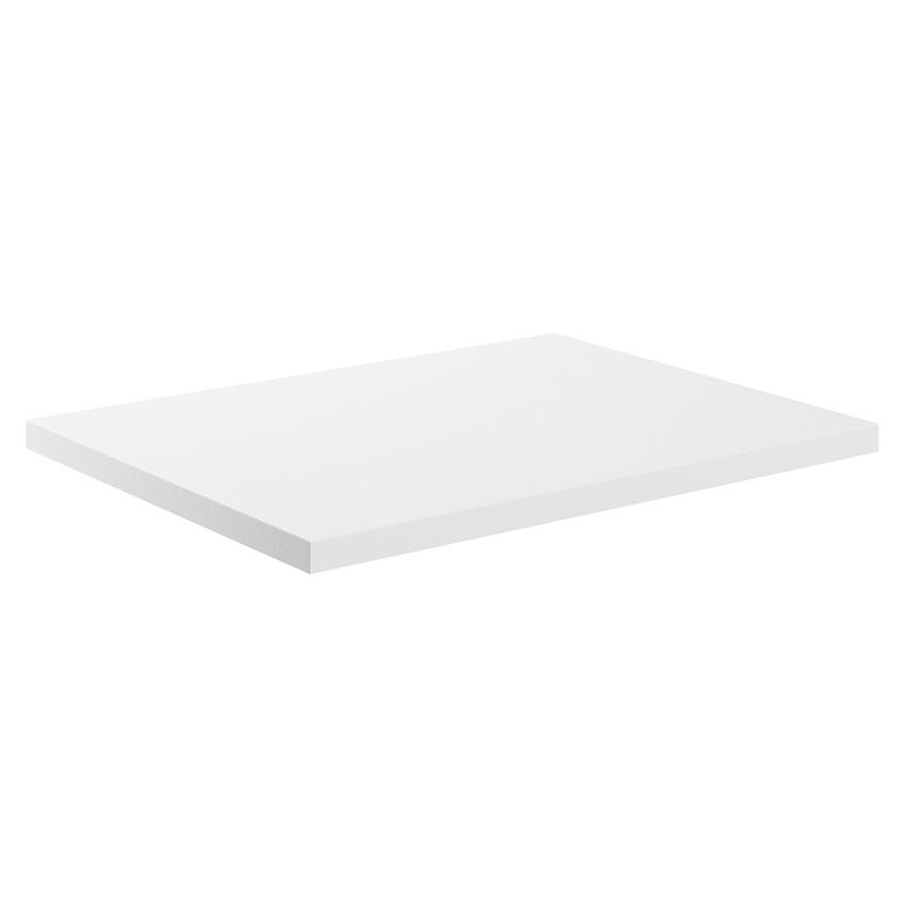 Naha 610mm (W) Laminate Worktop - White Gloss