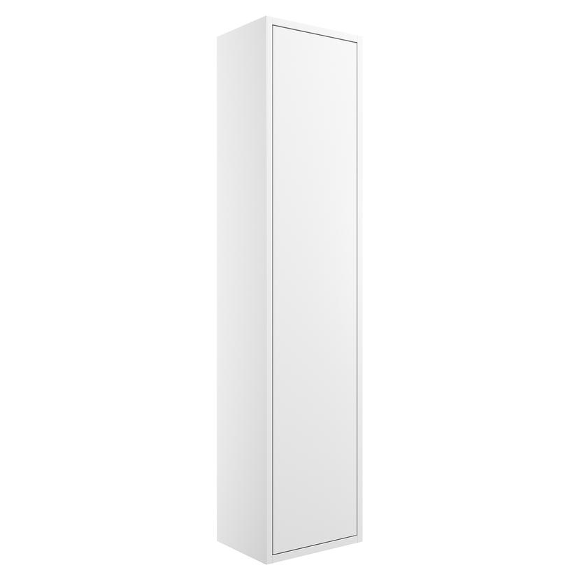 Chiba 300mm(w) 1 Door Wall Hung Tall Unit - Matt White