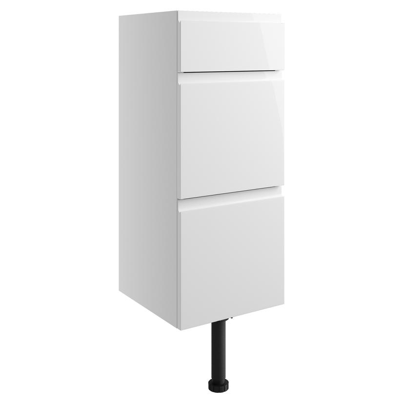 Nagoya 300mm(w) 3 Drawer Unit - White Gloss