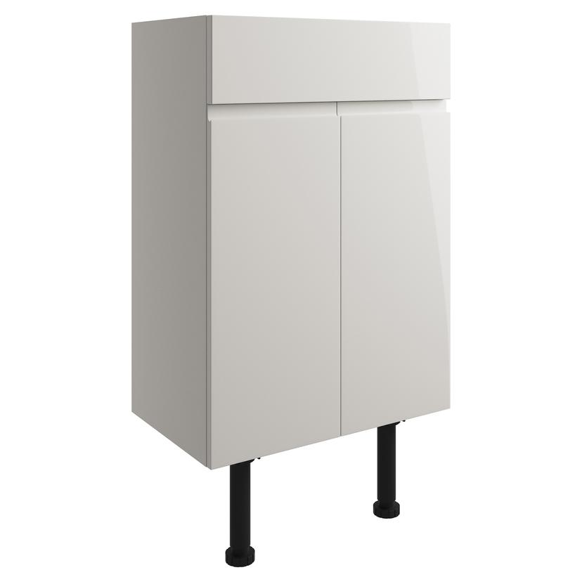 Nagoya 500mm(w) Basin Unit - Pearl Grey Gloss