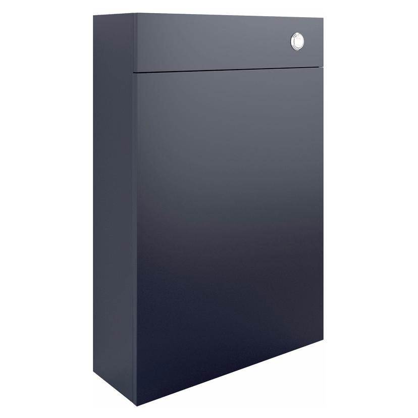 Nagoya 600mm(w) Slim WC Toilet Unit - Matt Indigo Blue