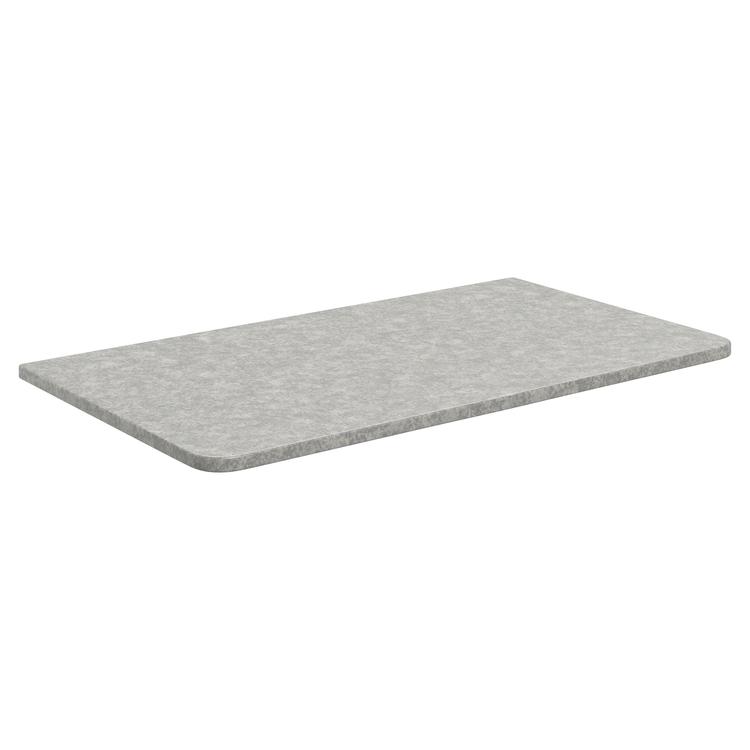 Osaka 610mm(w) High Pressure Laminate Worktop - Grey Moon