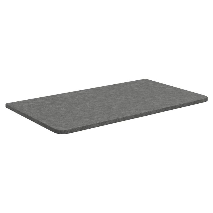 Osaka 610mm(w) High Pressure Laminate Worktop - Urban Black