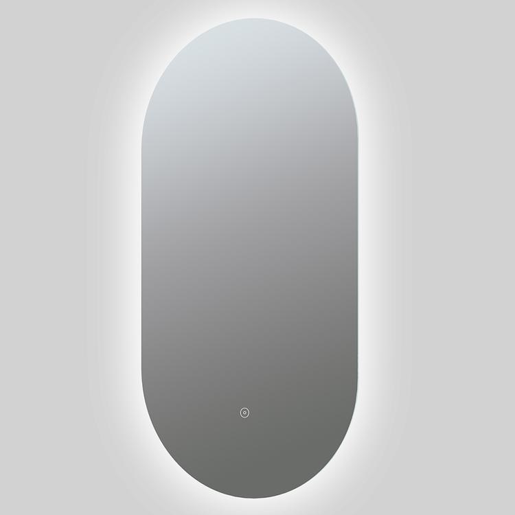 Kansas 400mm(w) x 800mm(h) Oblong Back-Lit LED Mirror