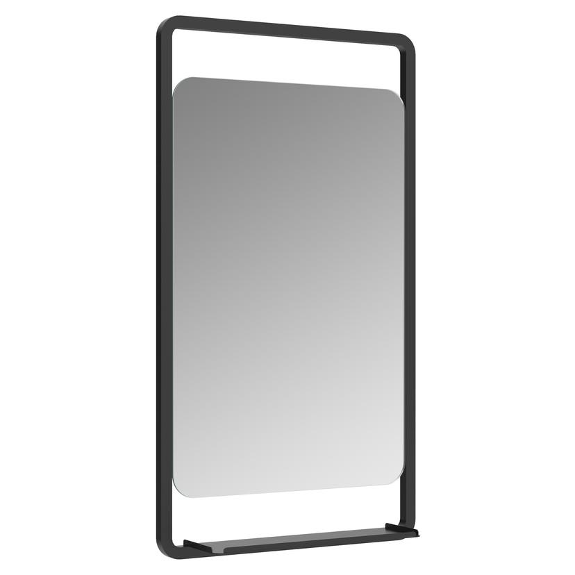 Louisiana 500mm(w) x 900mm(h) Rectangle Mirror With Shelf