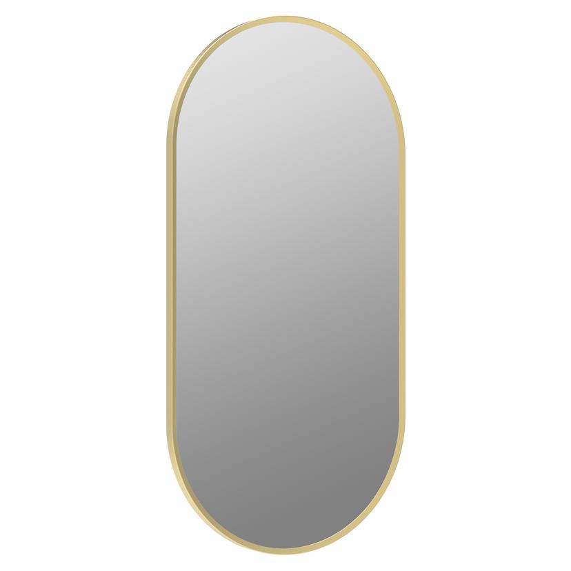 Virginia 400mm(w) x 800mm(h) Oblong Mirror - Brushed Brass