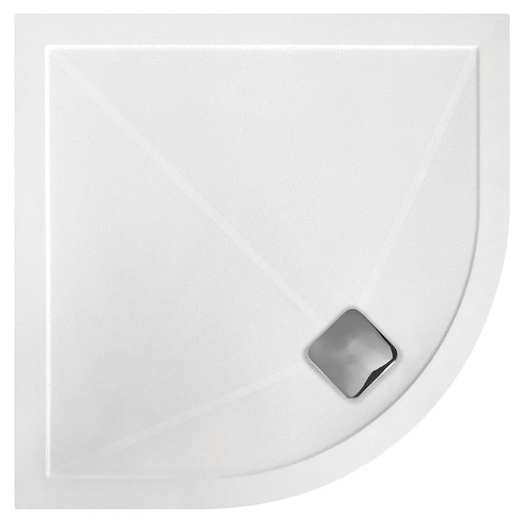 25mm Anti-Slip Ultra-Slim Offset Quadrant Shower Trays