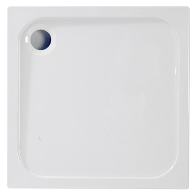 Deluxe 760x760mm Square Shower Tray with Waste - 45mm Depth