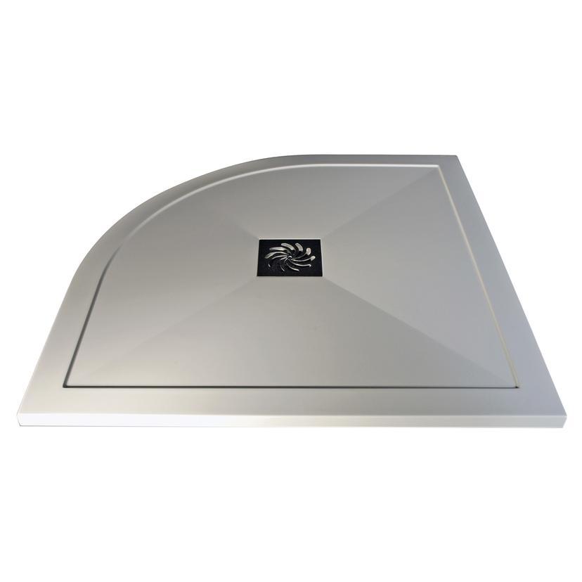 25mm Ultra-Slim Offset Quadrant Shower Trays