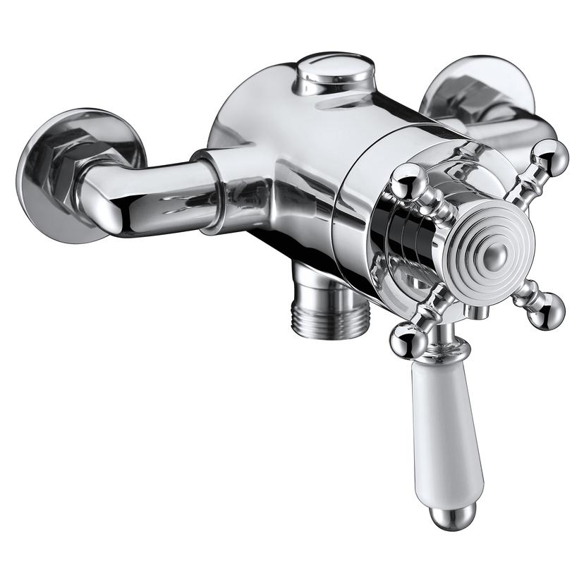 Toledo Traditional Thermostatic Concentric Shower Valve