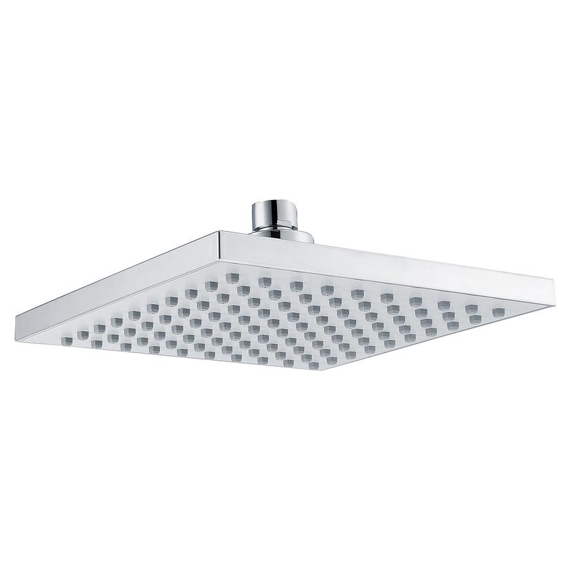 Square Showerhead 200mm - Chrome