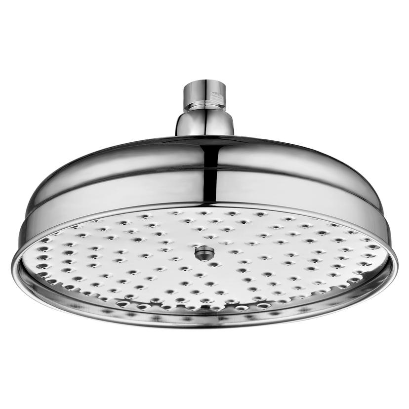 Toledo Traditional 200mm Round Shower Head - Chrome