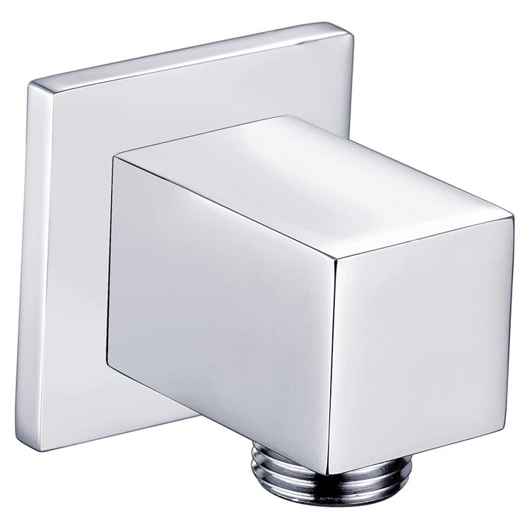 Chrome Wall Outlet Elbow - Square