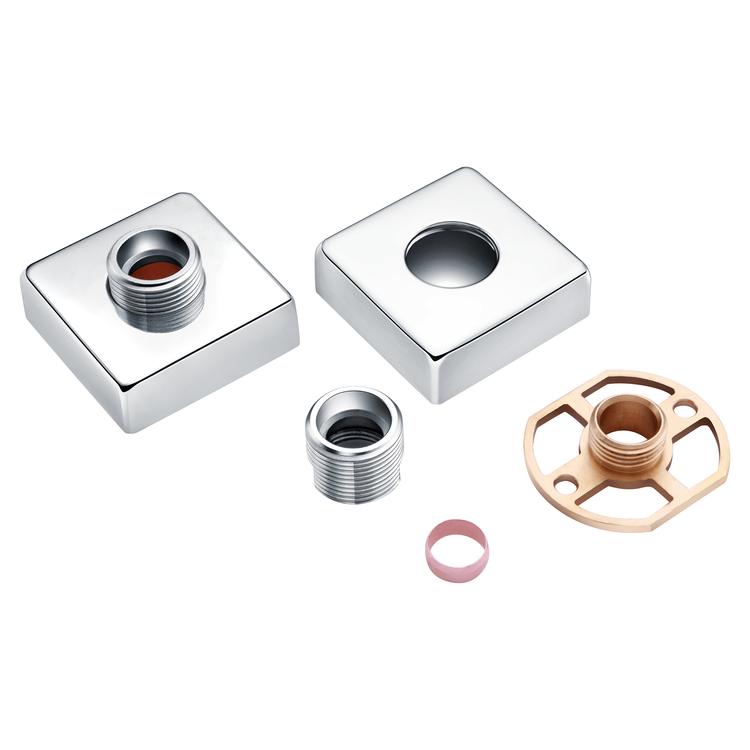 Exposed Shower Valve Fast Fitting Kit Square (Pair)