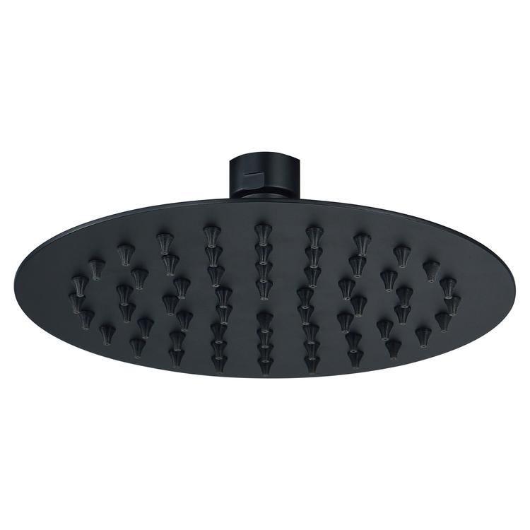 200mm Round Showerhead - Matt Black