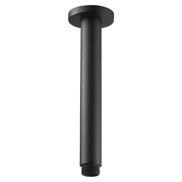 Round Ceiling Arm 317mm - Matt Black