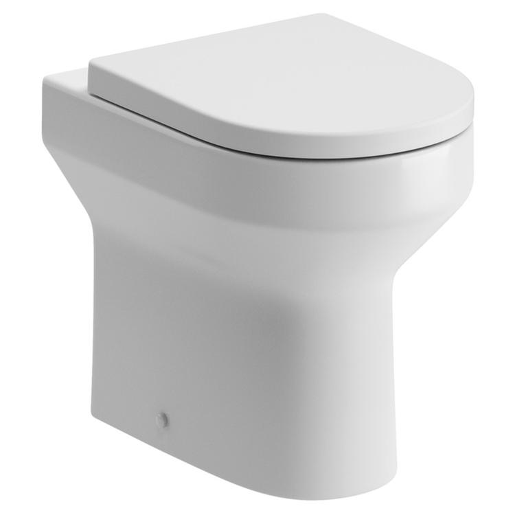 Palermo Back To Wall Comfort Height WC & Soft Close Seat