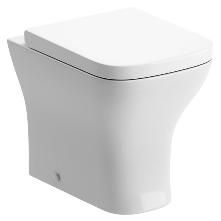 Parma Back To Wall WC & Wrapover Soft Close Seat