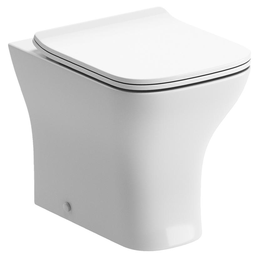 Parma Back To Wall WC & Slim Soft Close Seat