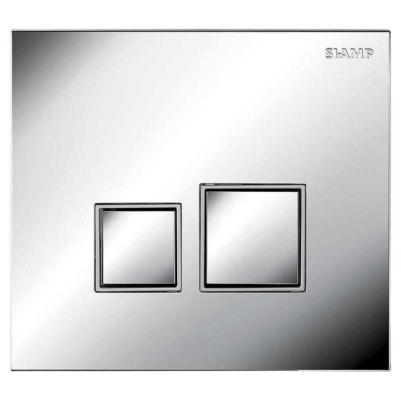 Adagio Flushplate - Chrome