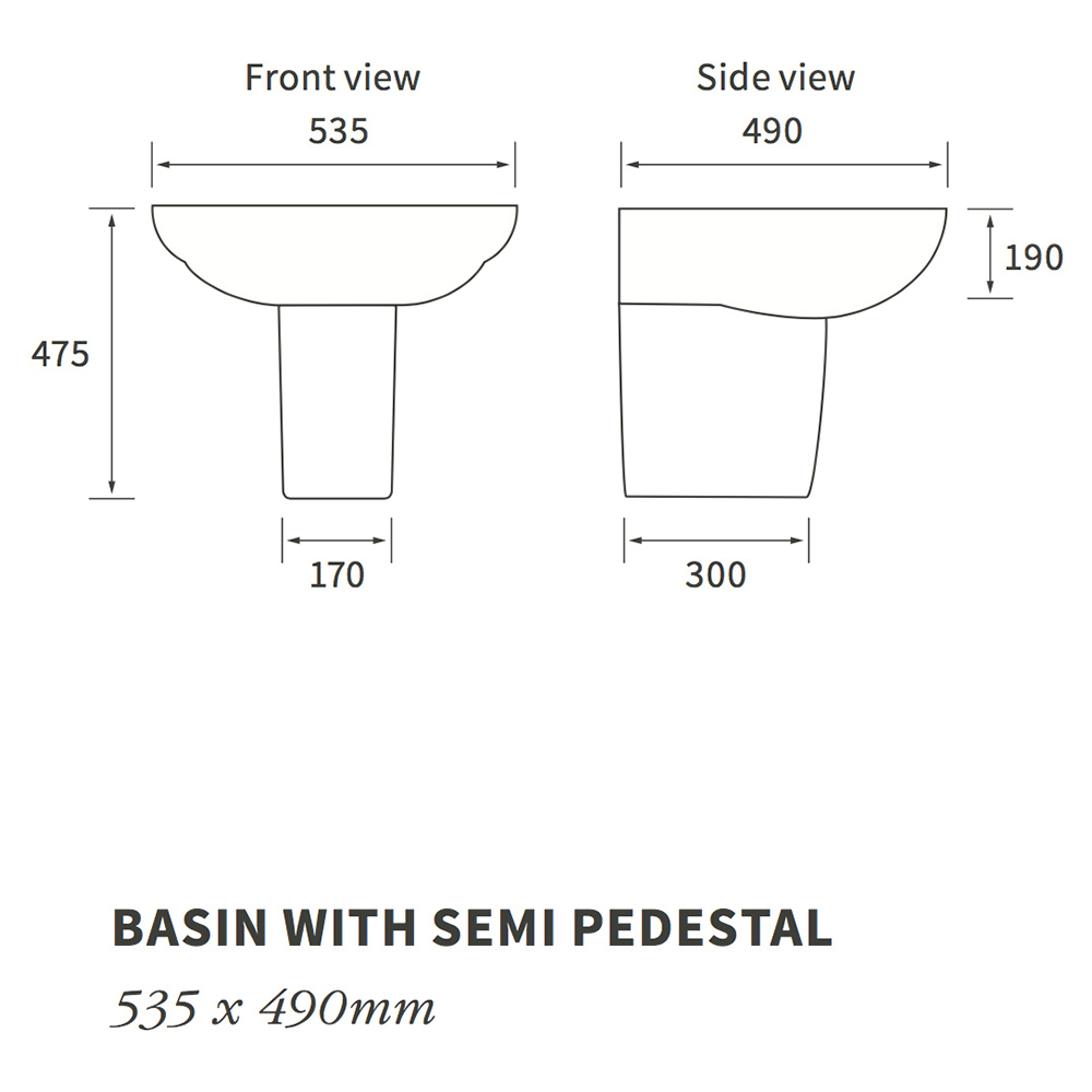 BasinsPedestals